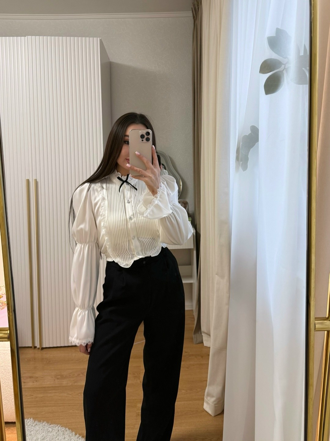 стильная блузка,блузка с оборками,шикарная блузка,модная блузка,блузка с воротником