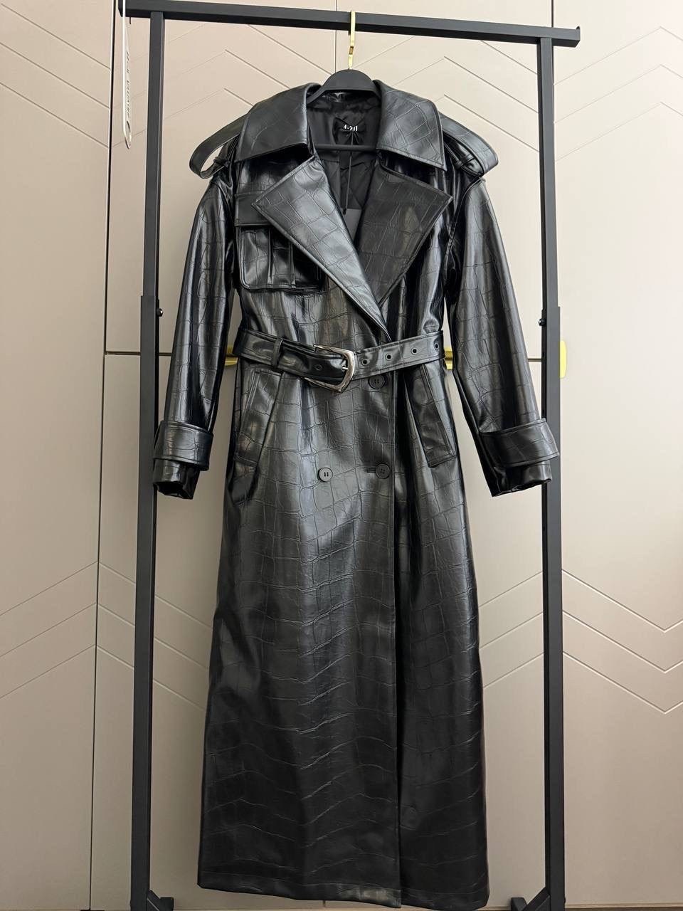кожаный плащ тренч,тренч кожаный,плащ кожаный длинный,тренч кожаный длинный плащ popova.collection,кожаное пальто