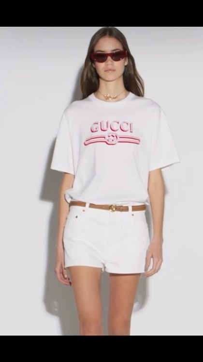майка гуччи оригинал женская,t-shirt gucci,футболка гуччи белая женская,футболка gucci женская,гуччи футболка