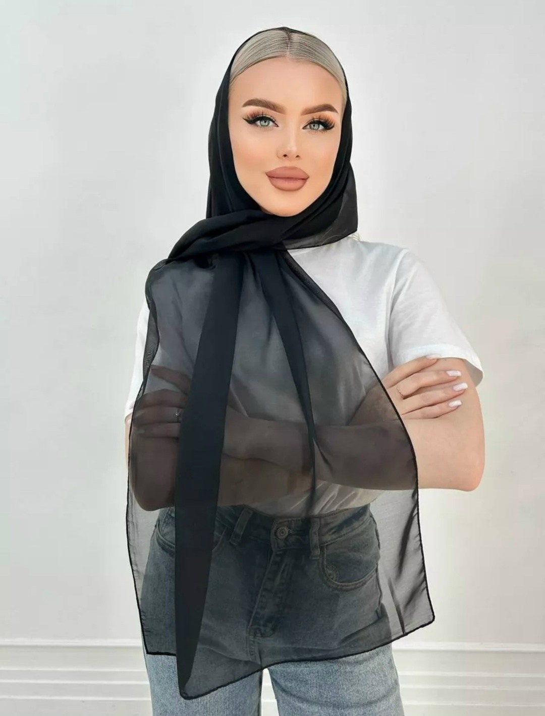 шарф шелковый женский,тонкий шифоновый шарф,шарф шелковый,шифоновый шарф,шарф женский длинный