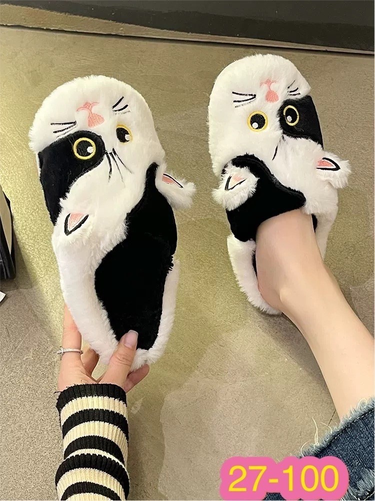 cat slippers женские легкие пушистые домашние тапочки,женские хлопковые тапочки с изображением кота,пушистые женские домашние тапочки,тапочки домашние женские,тапочки домашние пушистые