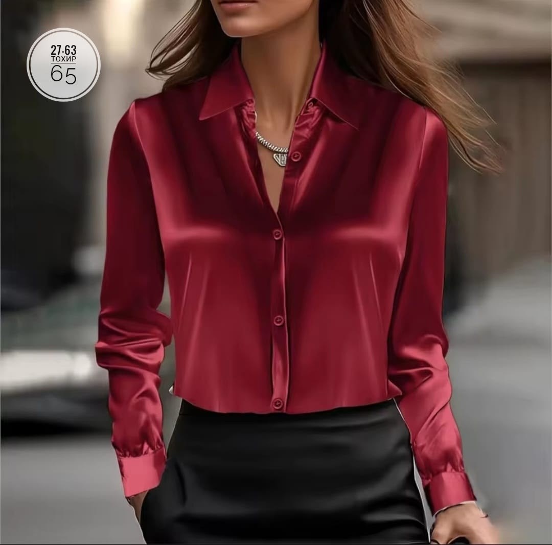 блузка из шелка,блузка женская мода однотонная атласная шелковая рубашка с длинными рукавами,элегантная женская рубашка,блузка женская летняя,рубашка женская атласная с длинным рукавом