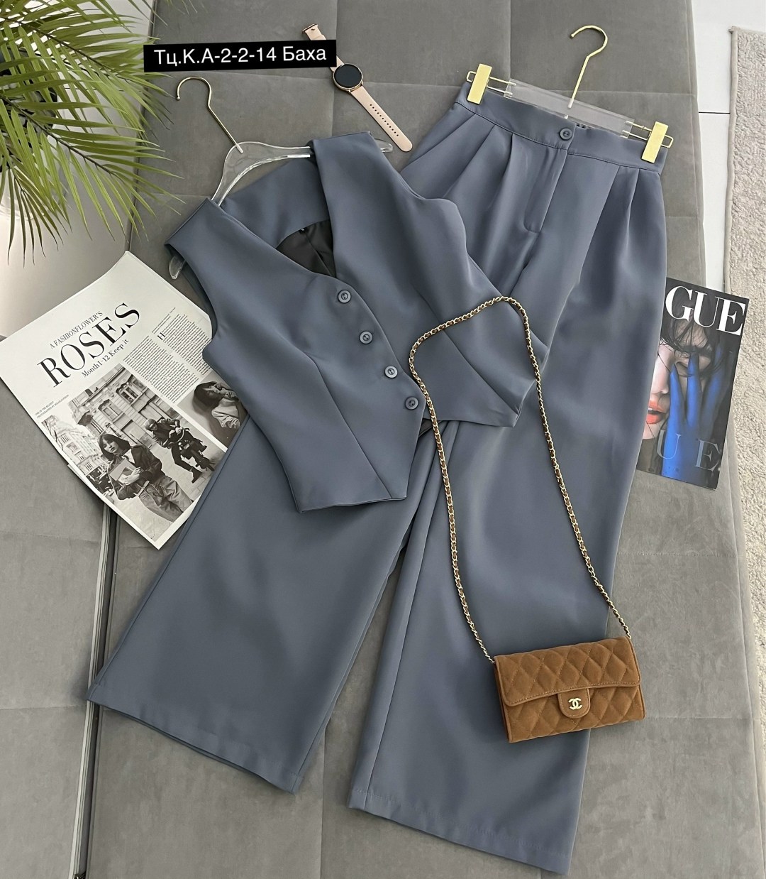 костюм брючный двойка с жилетом blaze shop,брючный костюм,костюм женский из блейзера и жилета с высокой талией,жилет и брюки,женские костюмы