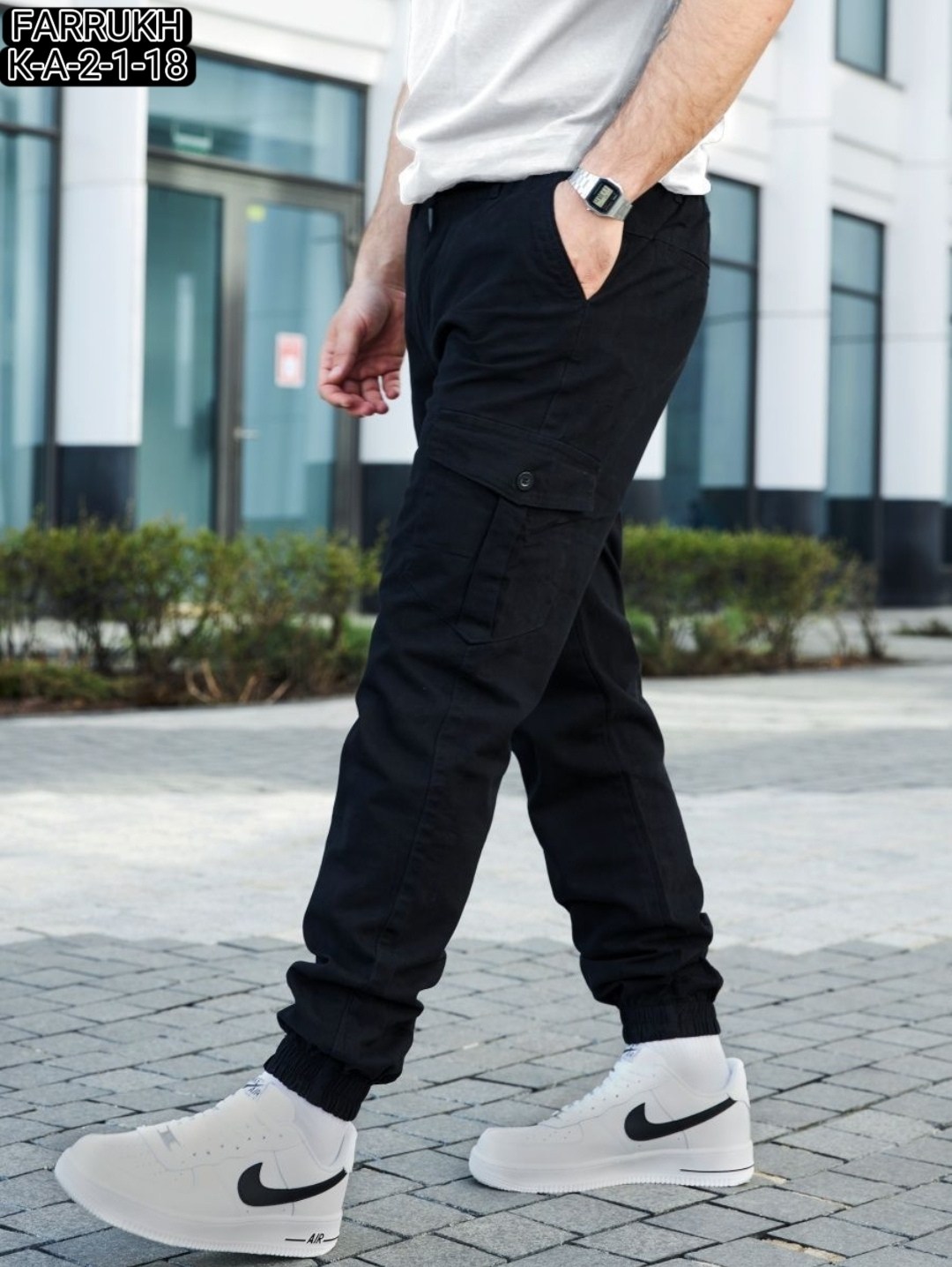 брюки джоггеры мужские,брюки мужские карго,брюки джоггеры с карманами черные barouz,джоггеры мужские люксовые,джоггеры мужские базовый люксовые