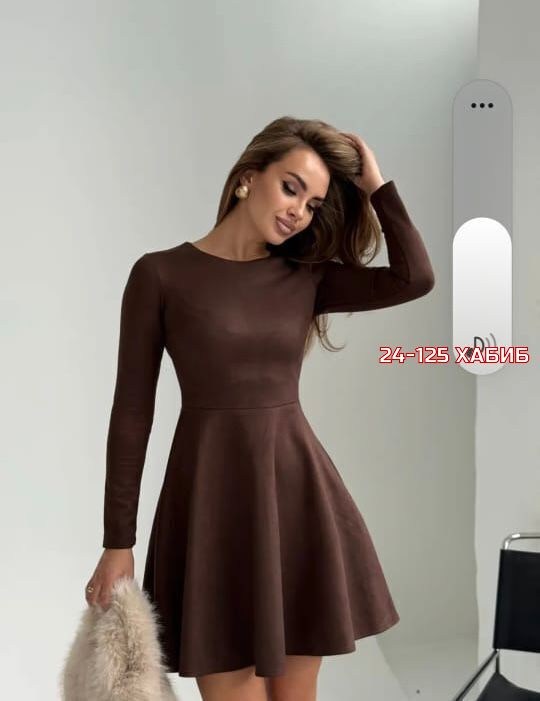 женское платье из замши,замшевое платье мини,платье замшевое трапеция мини,платье из замши,повседневные платья