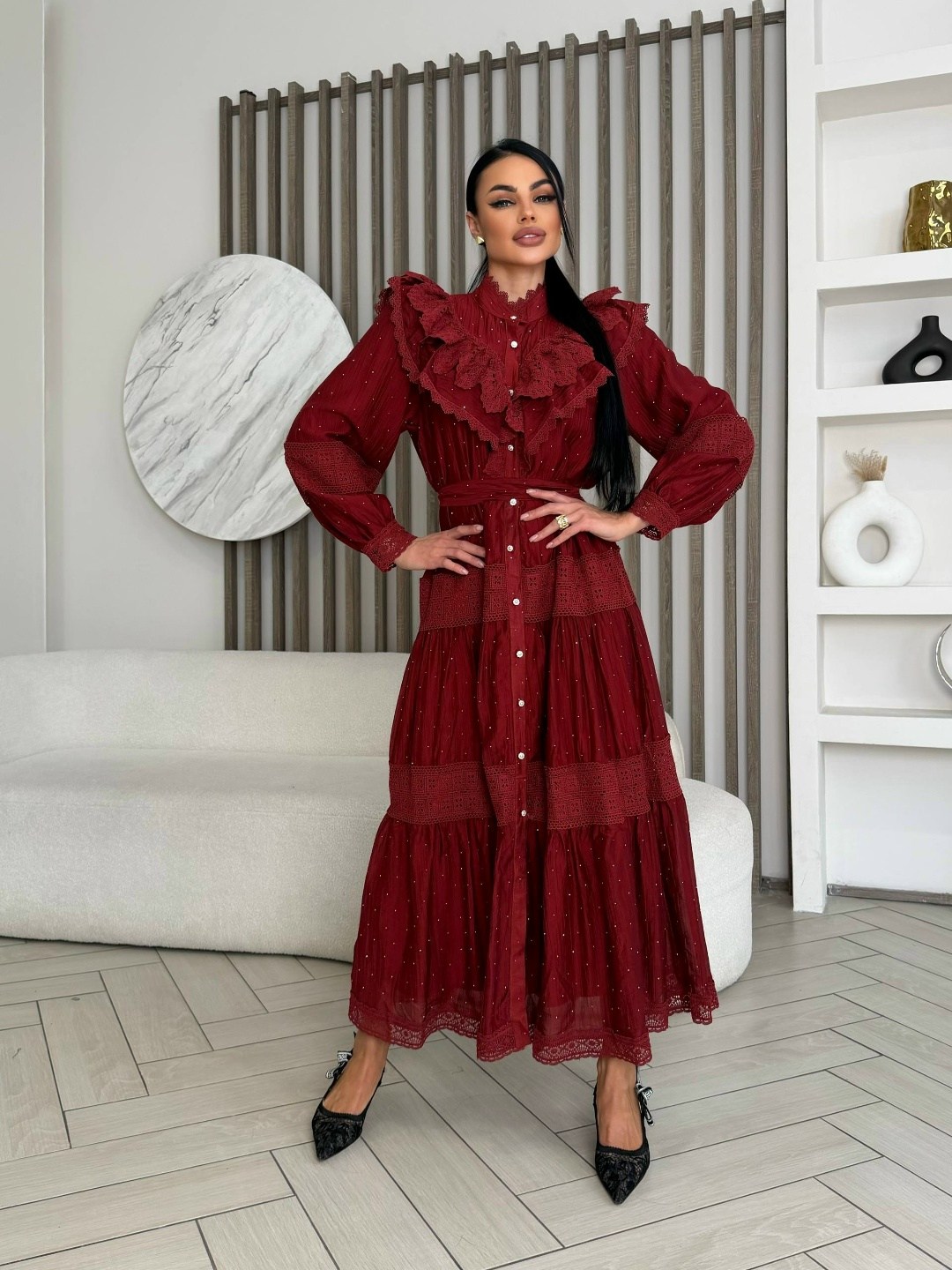 модное платье,платье стиль,платье женская,платье кружевное,бордовое платье