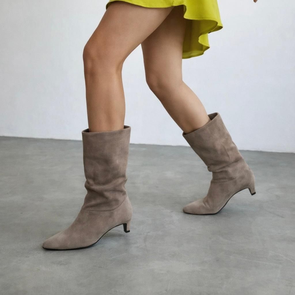 замшевые сапоги,женские сапоги,сапоги,модные сапоги,короткие сапоги