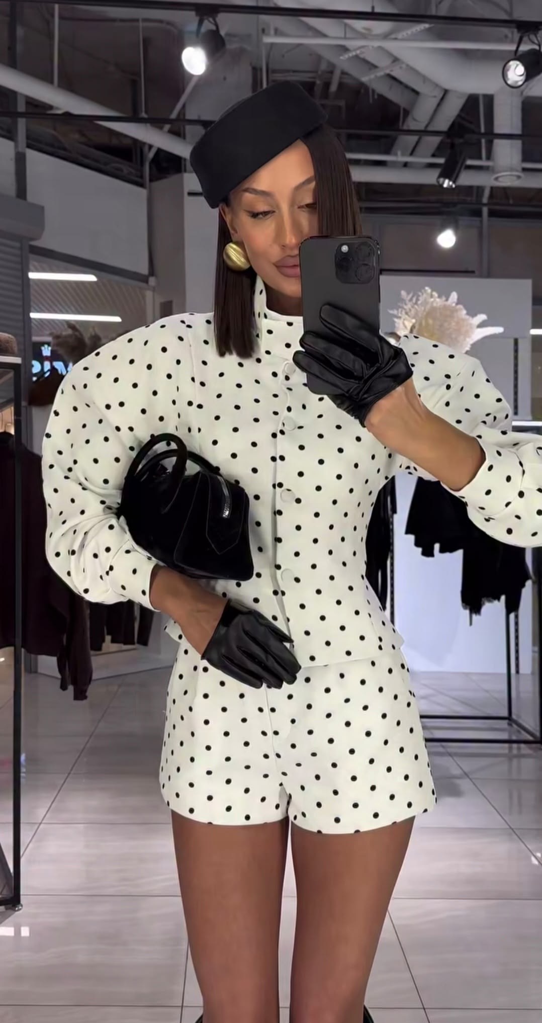 стильное платье,блузки,стильная женская блузка,комбинезон в горошек