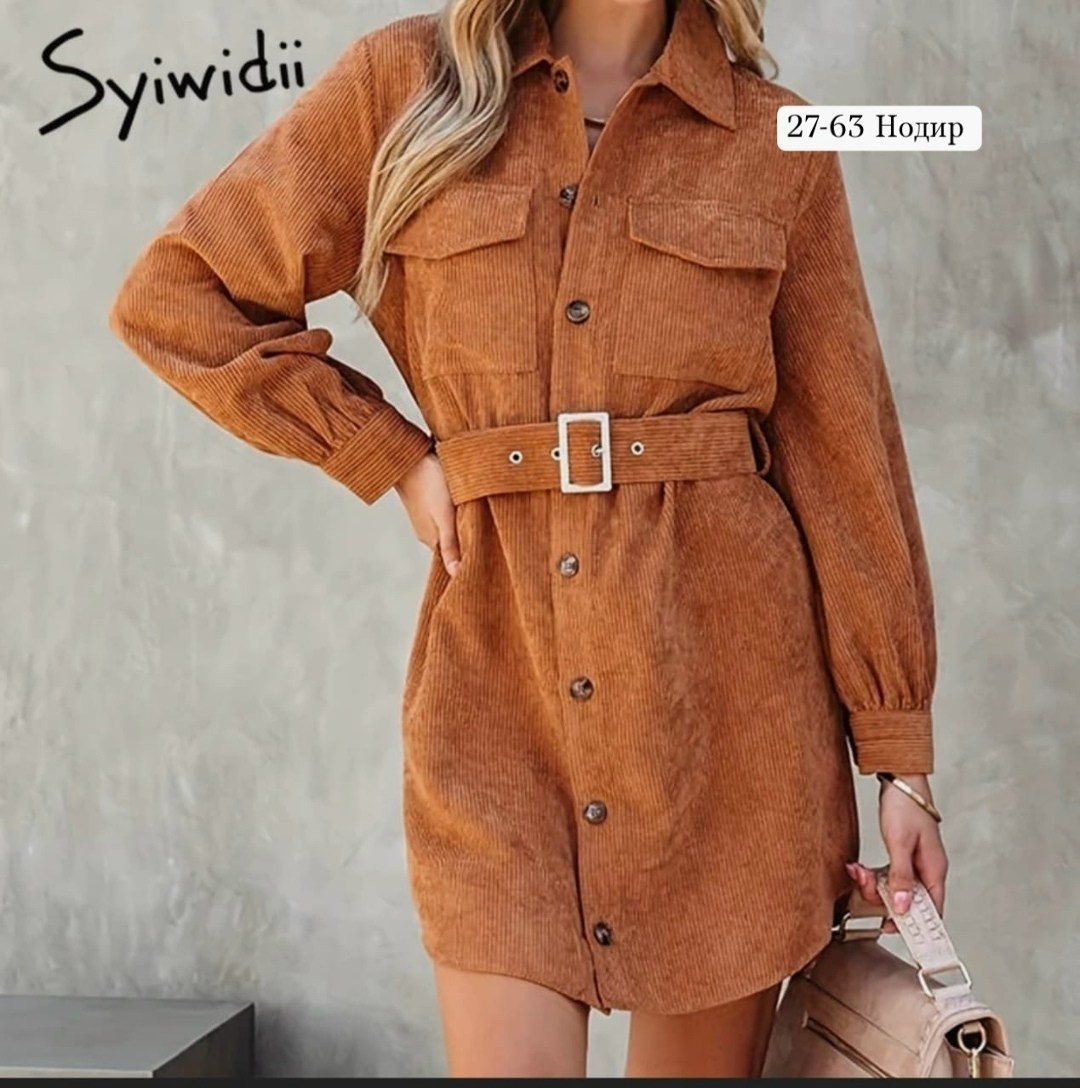 элегантное вельветовое однотонное мини-платье с отложным воротником,женское вельветовое мини-платье с отложным воротником и длинным рукавом,женское вельветовое платье с поясом,женское вельветовое плат