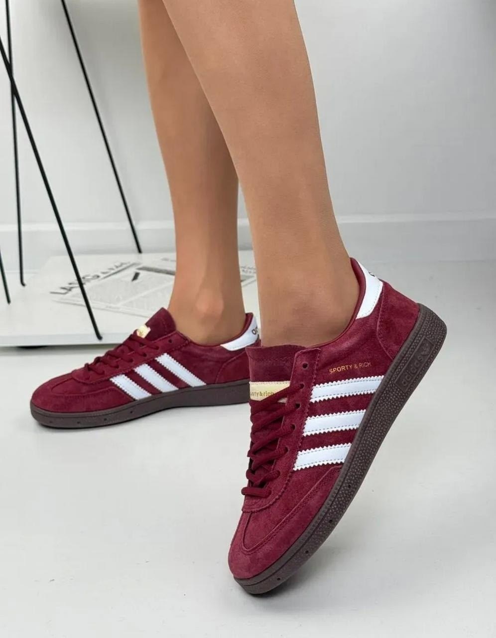 ,кроссовки adidas spezial,адидас бордовые, женская,кроссовки adidas