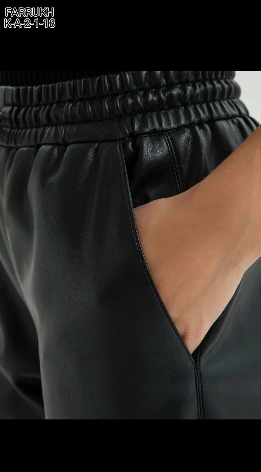 штаны кожаные,брюки кожаные,брюки женские кожаные,джоггеры кожаные,женские брюки