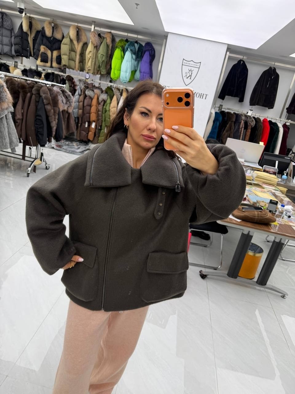 дубленка оверсайз,пальто кашемир,женская куртка,дубленка укороченная,куртка