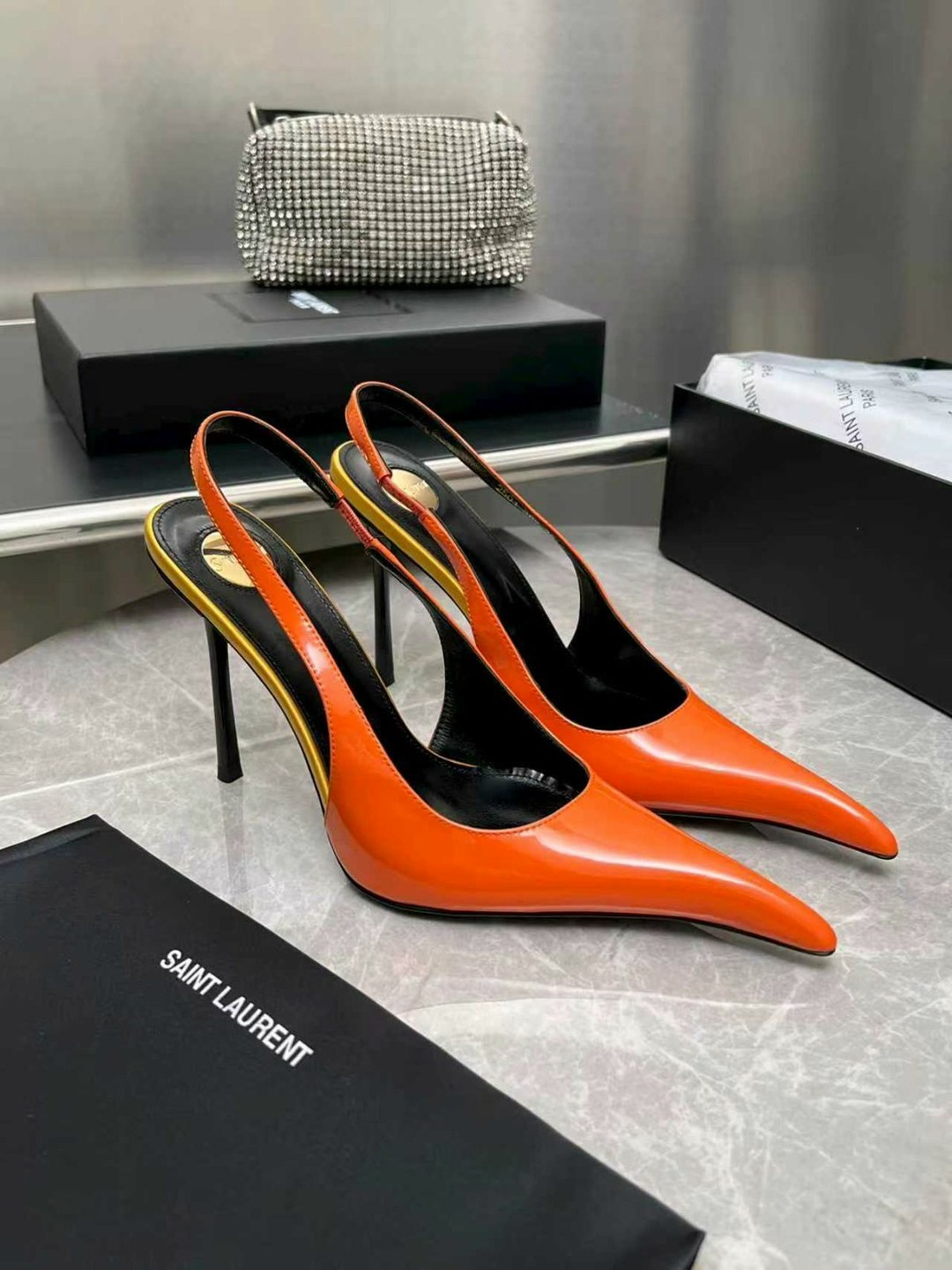 туфли saint laurent,туфли лодочка, женская,туфли резервед,туфли брендовые