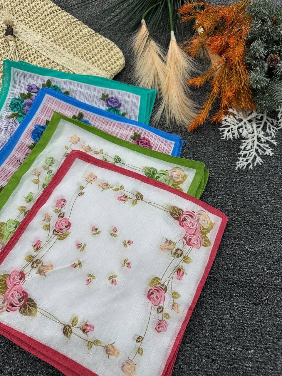 носовые платки,платочки носовые,носовые платки женские,набор женских носовых платков,носовые платки хлопковые