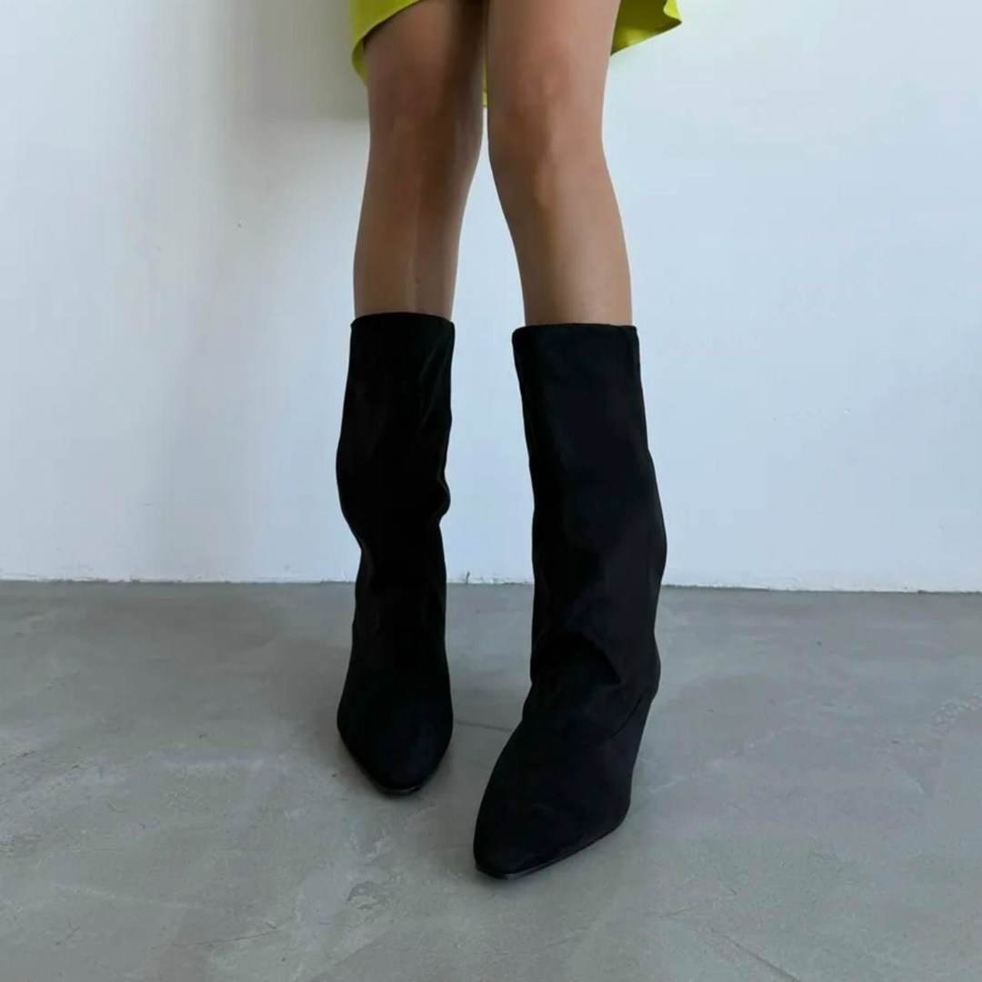 замшевые сапоги,женские сапоги,сапоги,модные сапоги,короткие сапоги