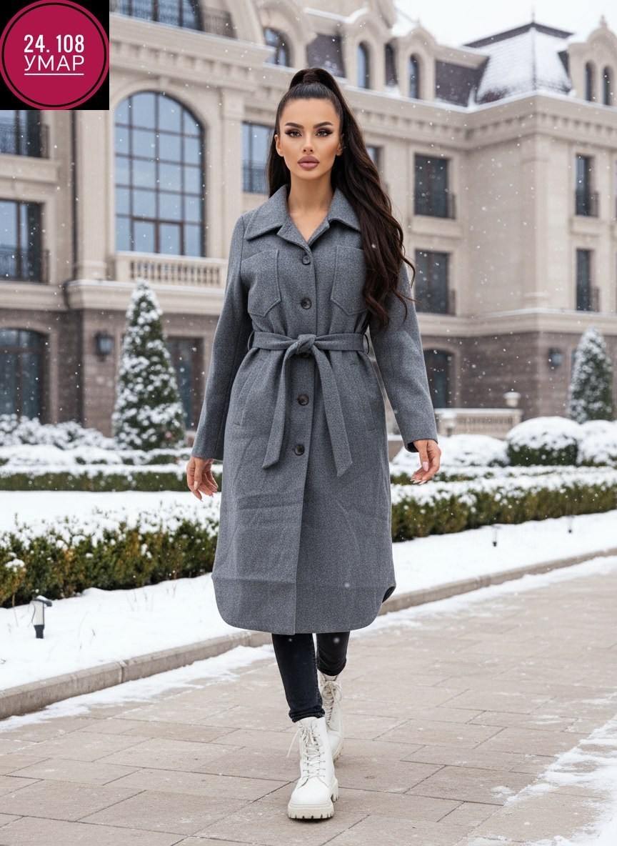 серое пальто,пальто длинное серое,стильное пальто,серое пальто женское,женское пальто