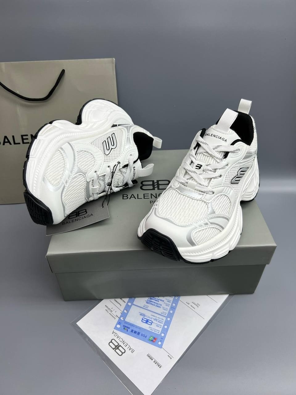 женские кроссовки,кроссовки 10xl balenciaga белый черный серый,,женские кроссовки balenciaga,кроссовки кроссовки женские