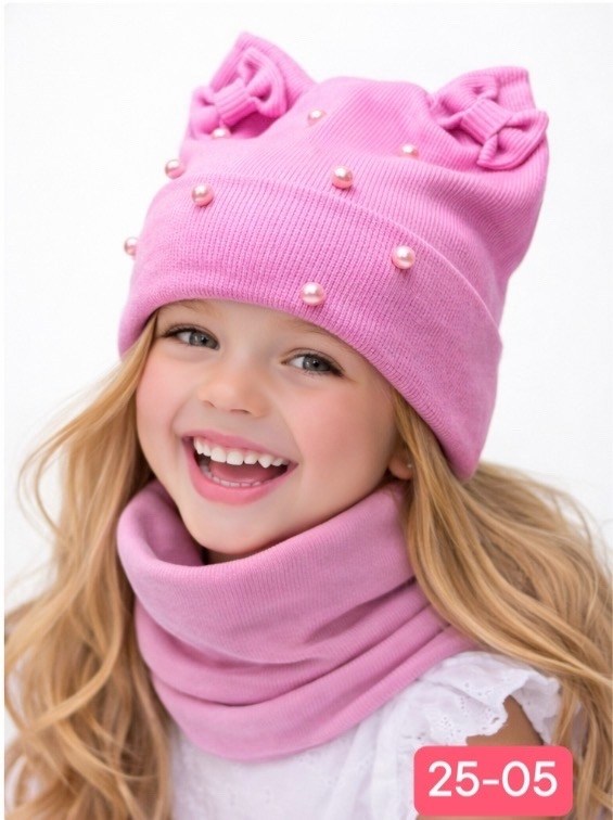 комплект шапка и снуд для девочек,шапка снуд для девочки,шапка и снуд комплект трикотажный детский,демисезонная шапка со снудом,шапочка с хомутом для девочки