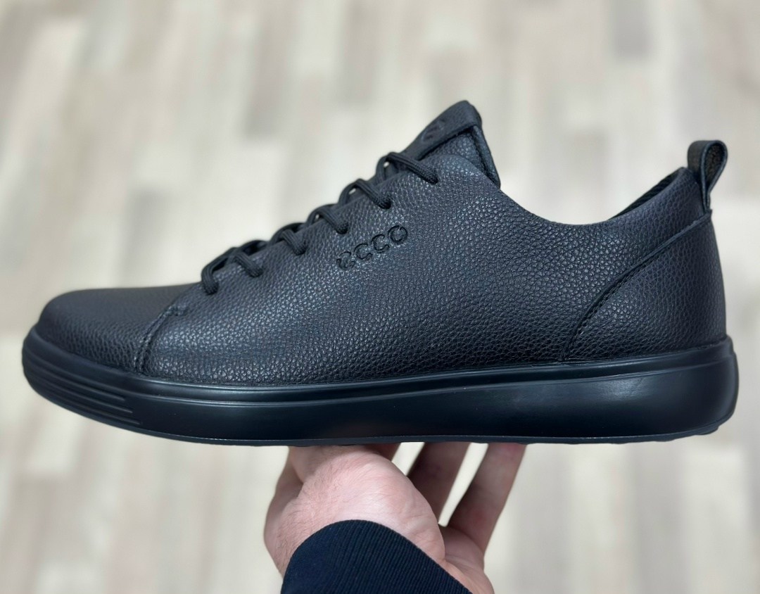 мужские кроссовки ecco,кроссовки,кроссовки мужские кожаные,кроссовки ecco,черные кроссовки