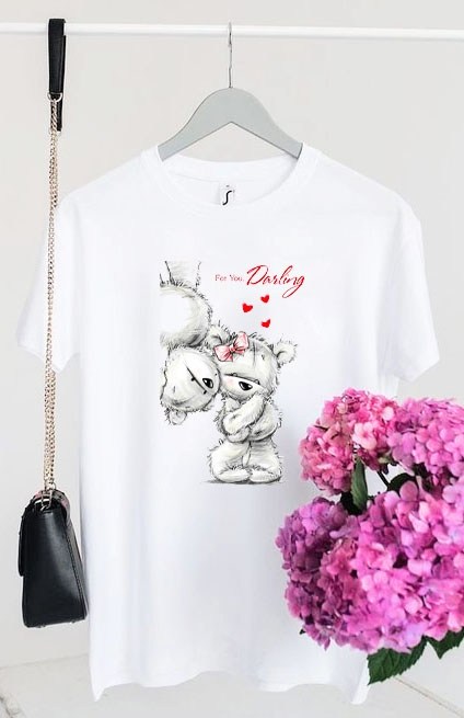 футболка с мишкой тедди,футболка мишка,футболка с рисунком,футболка с мишкой тедди женская,футболка с медвежонком