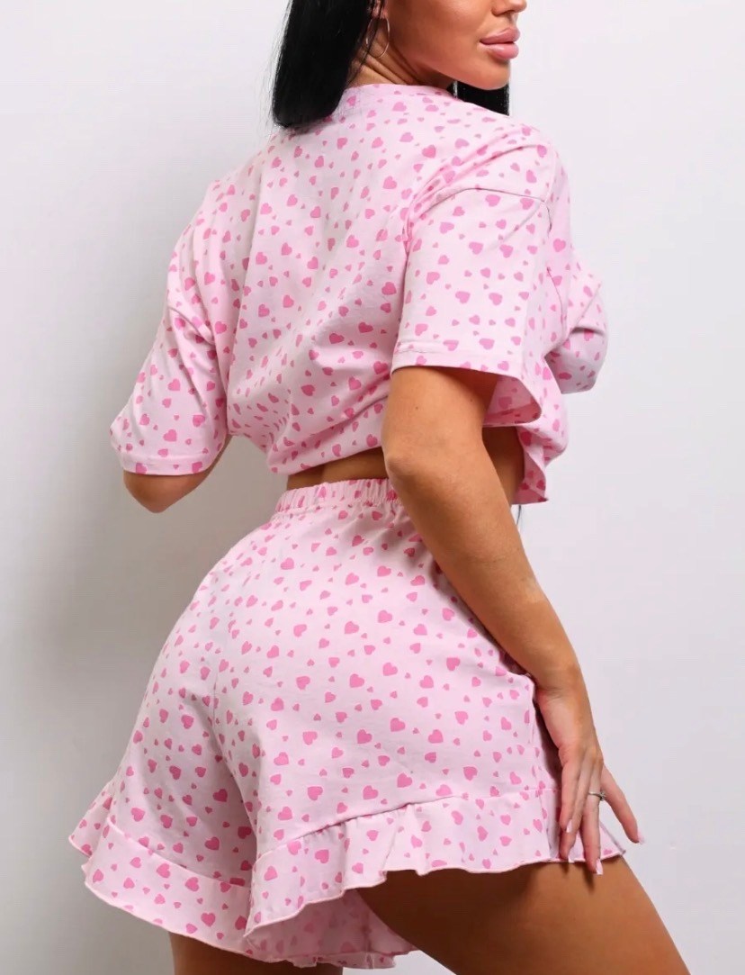 пижама женская с шортам,пижама женская летняя,пижама женская с шортами и футболкой,пижама женская,пижама с шортами летняя