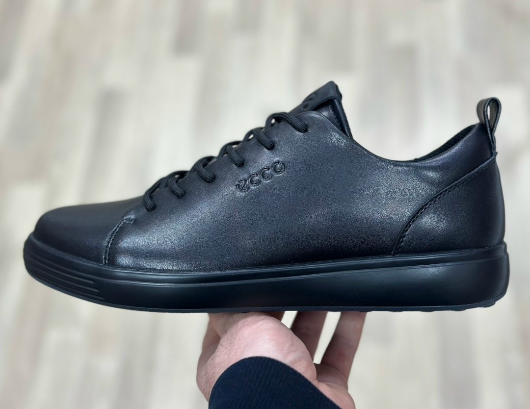 мужские кроссовки ecco,кроссовки,кроссовки мужские кожаные,кроссовки ecco,черные кроссовки