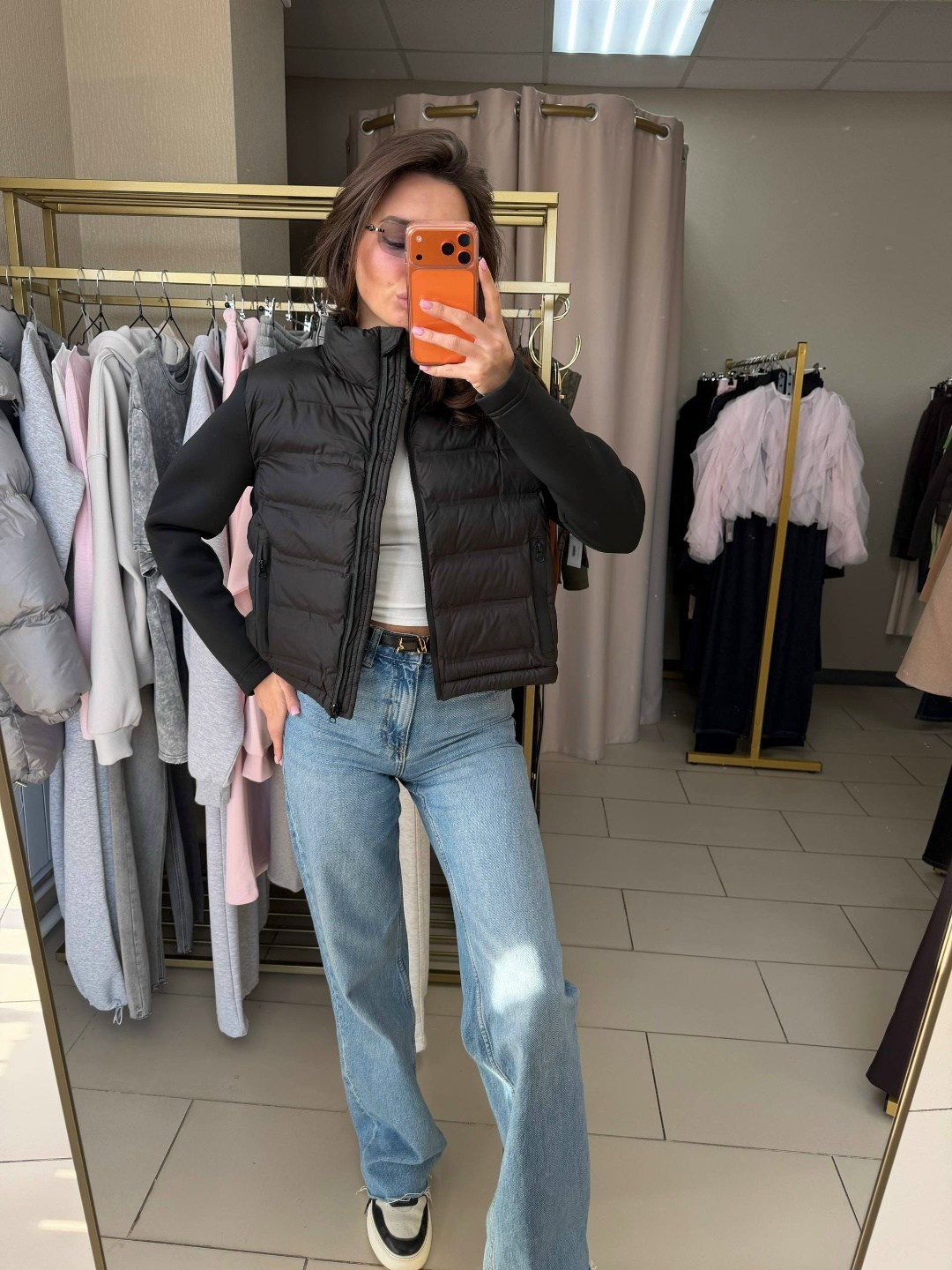 жилетка женская,жилетка укороченная,жилетка демисезонная,жилетка,жилет черный