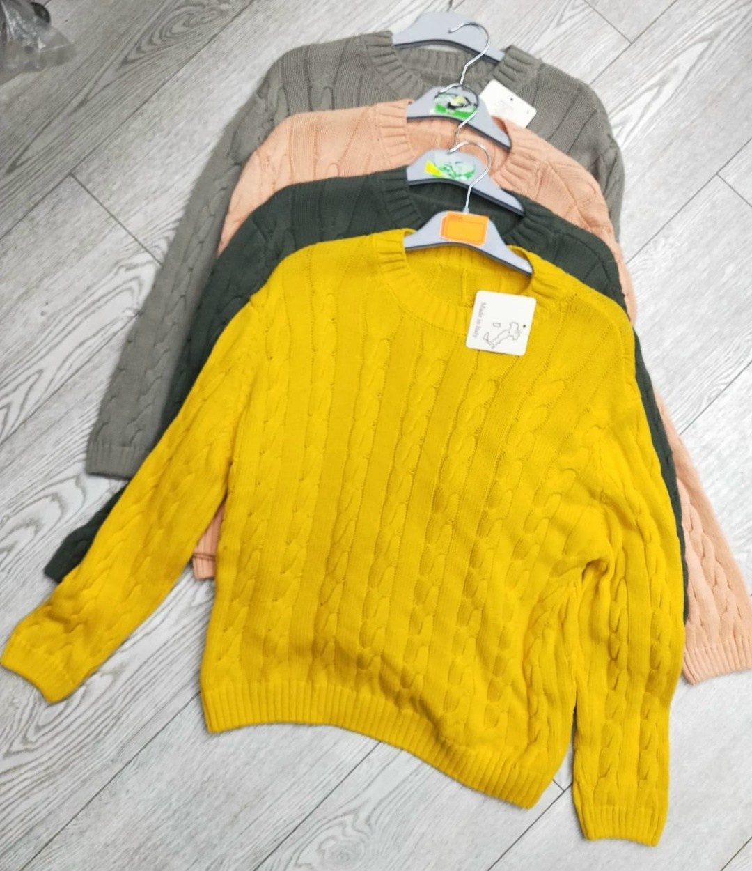 свитера вязаные,оранжевый свитер,свитер коса,кофта вязаная,свитер