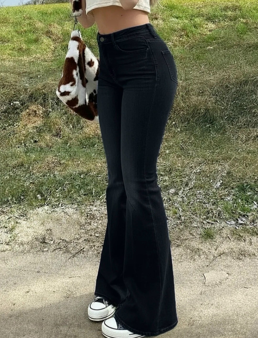 коричневые джинсы клеш женские,женские джинсы клеш,брюки клеш с высокой талией,женские джинсы в стиле ретро с широкими штанинами для повседневных брюк с высокой талией,женские джинсовые брюки с широки