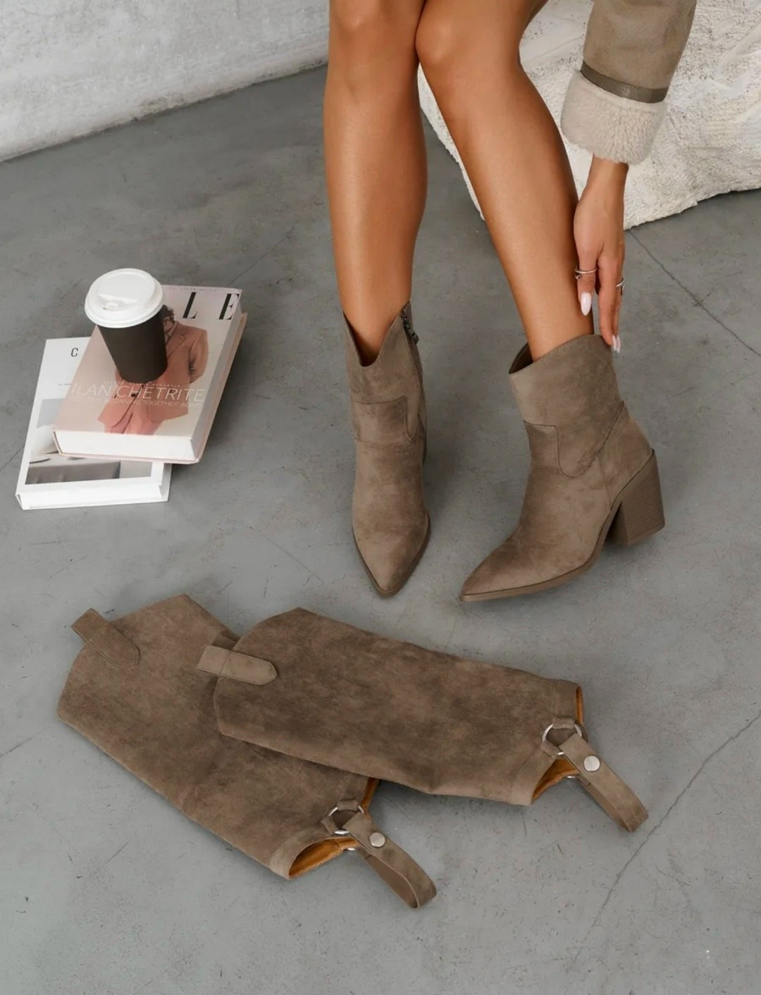 сапоги казаки высокие из натуральной замши,женские сапоги,сапоги казаки,замшевые сапоги,араз сапоги замша