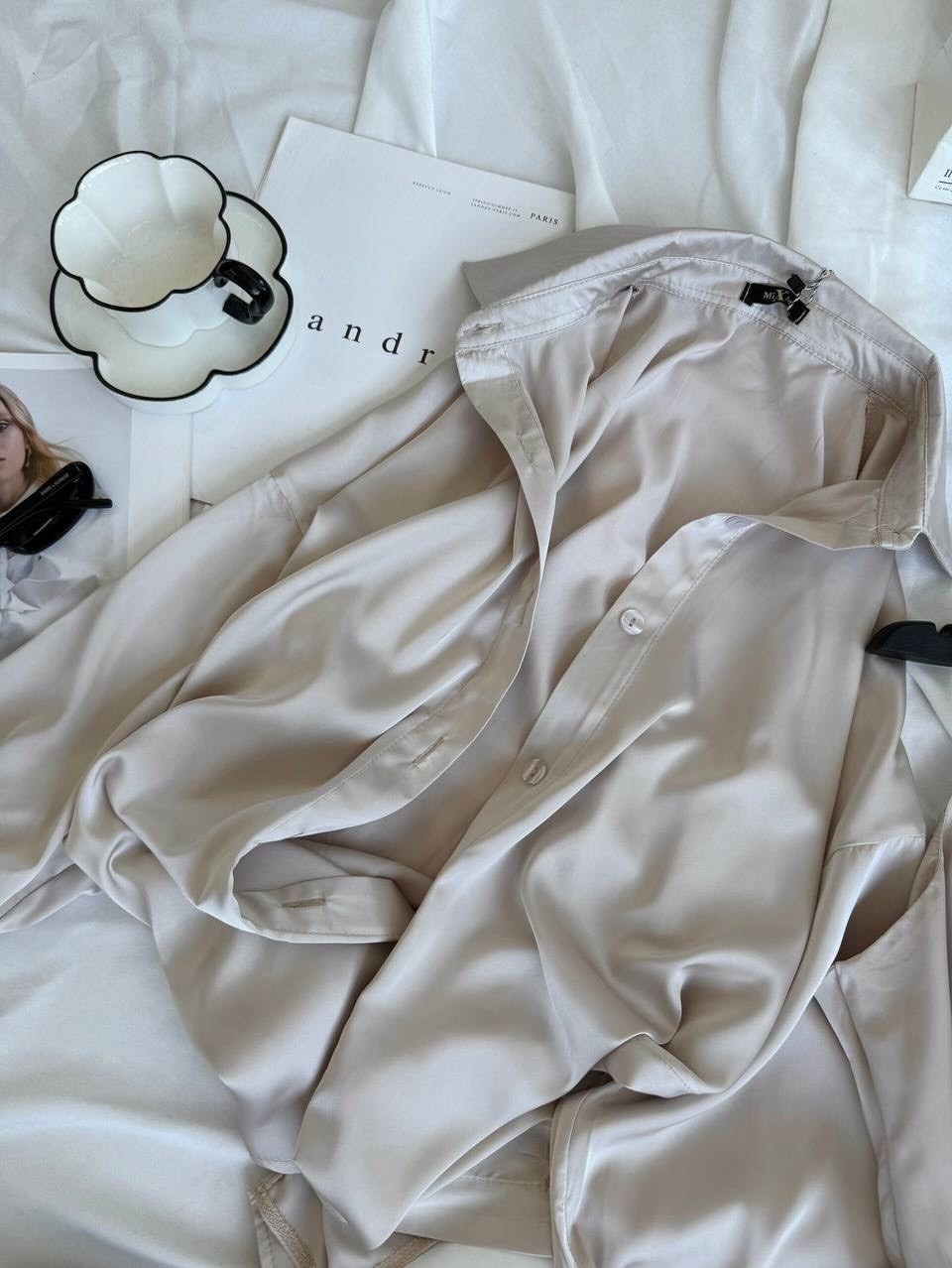 платье шелковое двойка с рубашкой,костюм шелковый,шелковое платье комбинация,шелковое платье комбинация с рубашкой,атласное платье