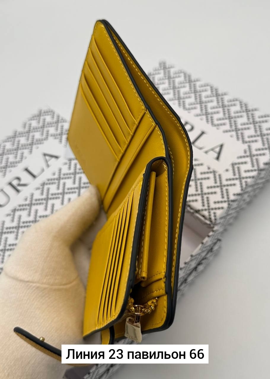 кошелёк furla,кошелек женский новый,кошелек женский,брендовый кошелек,кошелек камелия furla желтый