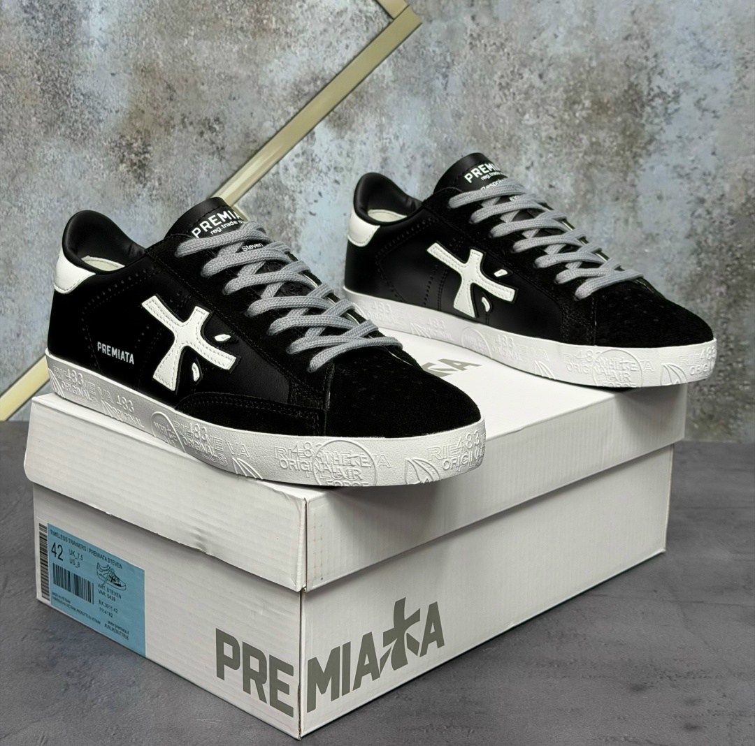 ,кеды premiata,кеды premiata мужские,кроссовки premia,премиата стивен кеды