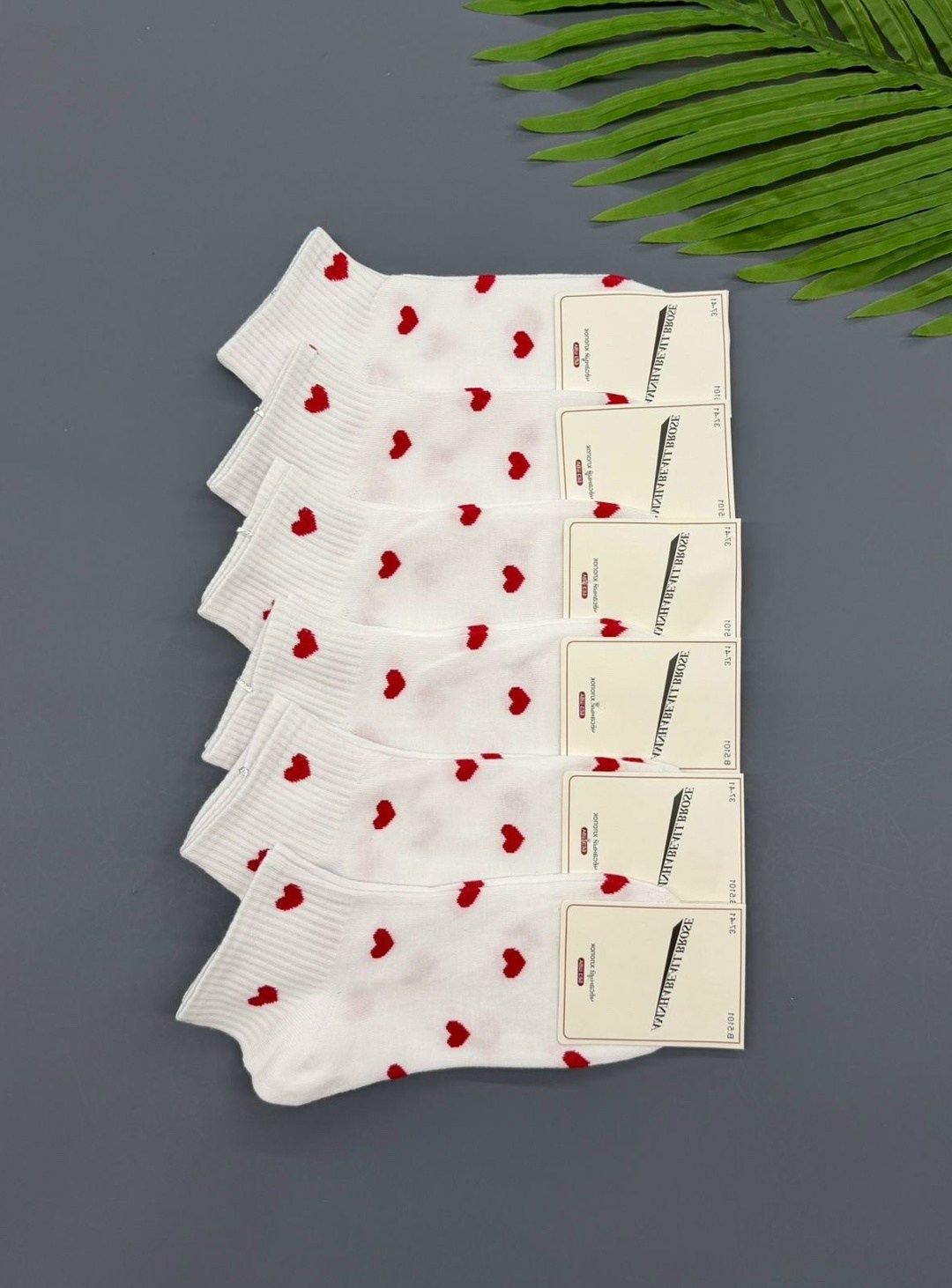 носки женские 10 пар,носки набор женские короткие,носки с сердечками,женские носки,комплект носки женские