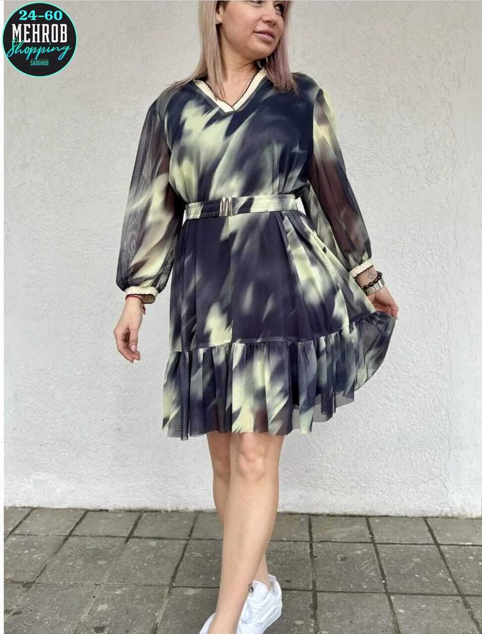 платье легкое,платье синего цвета,платье женская,платье женское шифон,платье шифон