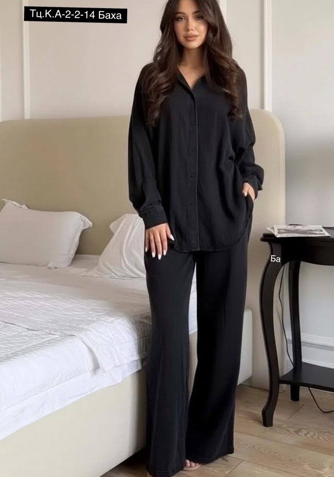 шелковый костюм в пижамном стиле женский брючный,костюм женский брючный шелковый в пижамном стиле чёрный,брючный костюм шелковый в пижамном стиле оверсайз kopshop,костюм женский,брючный костюм женский