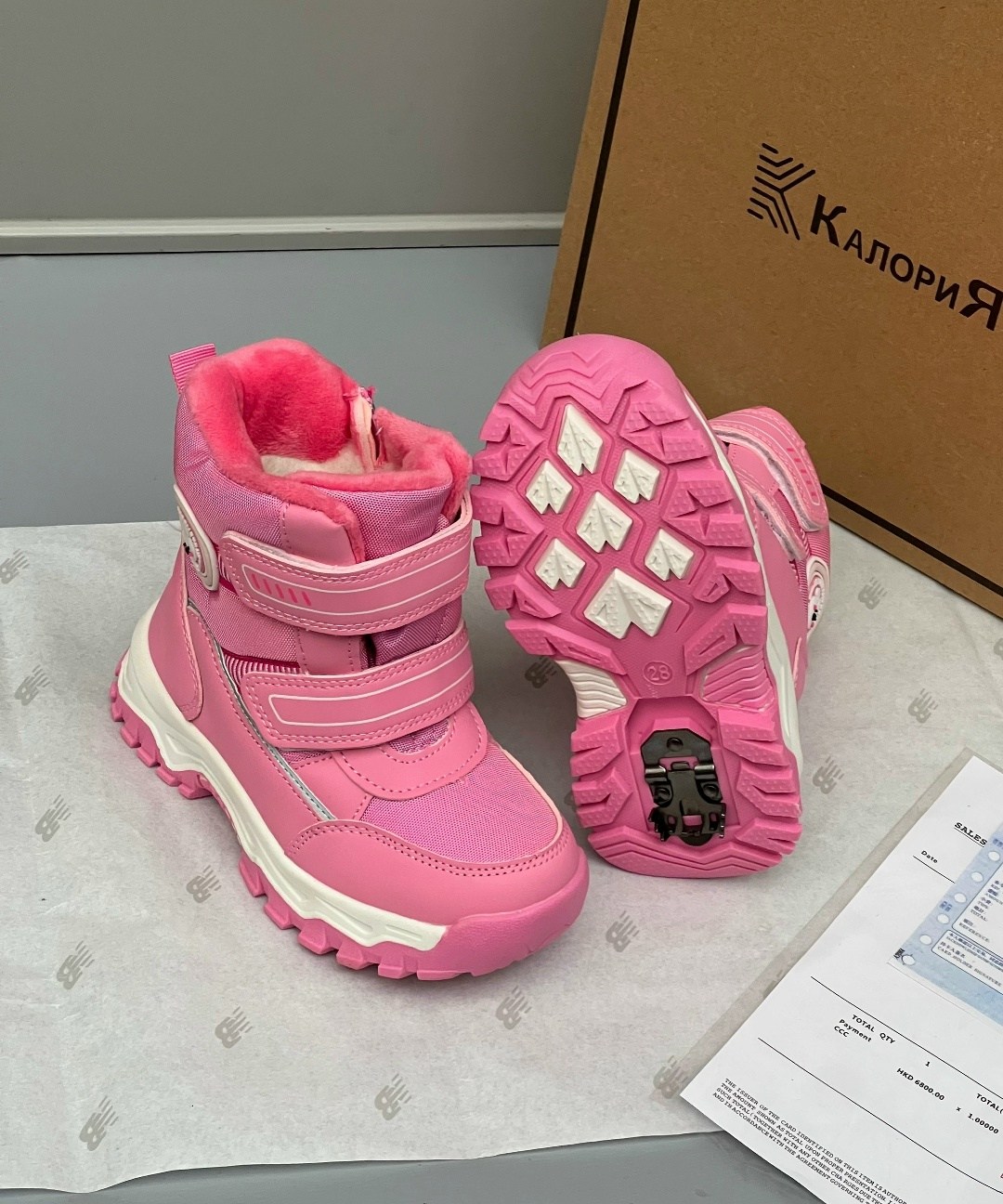 ,ботинки tom&miki ж цвет розовый размер 24,ботинки flamingo цв. розовый р.24,детские ботинки,ботинки мембранные mursu розовые