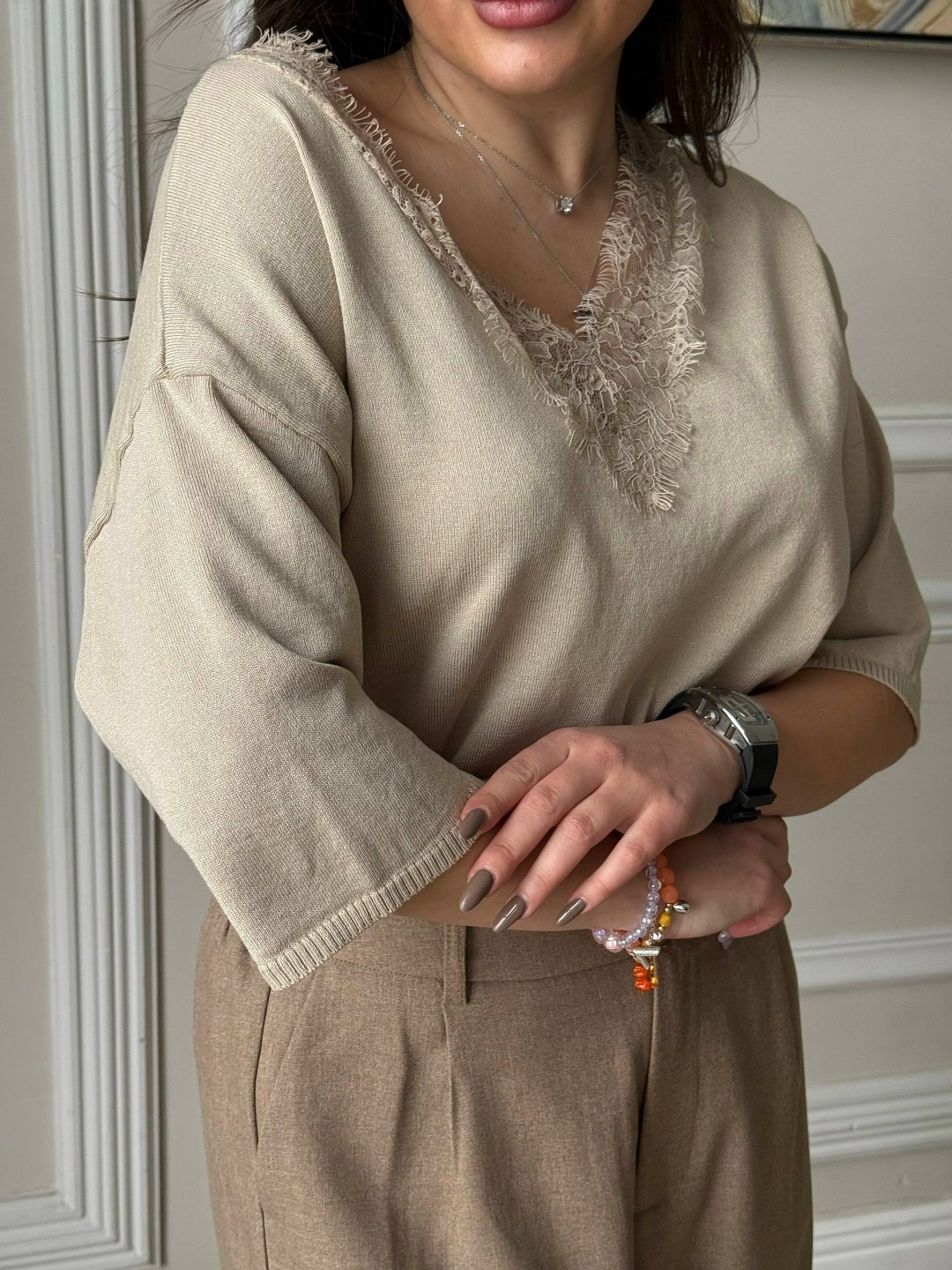 костюм бежевый,повседневный джемпер,комплект домашний,домашние костюмы,женские костюмы