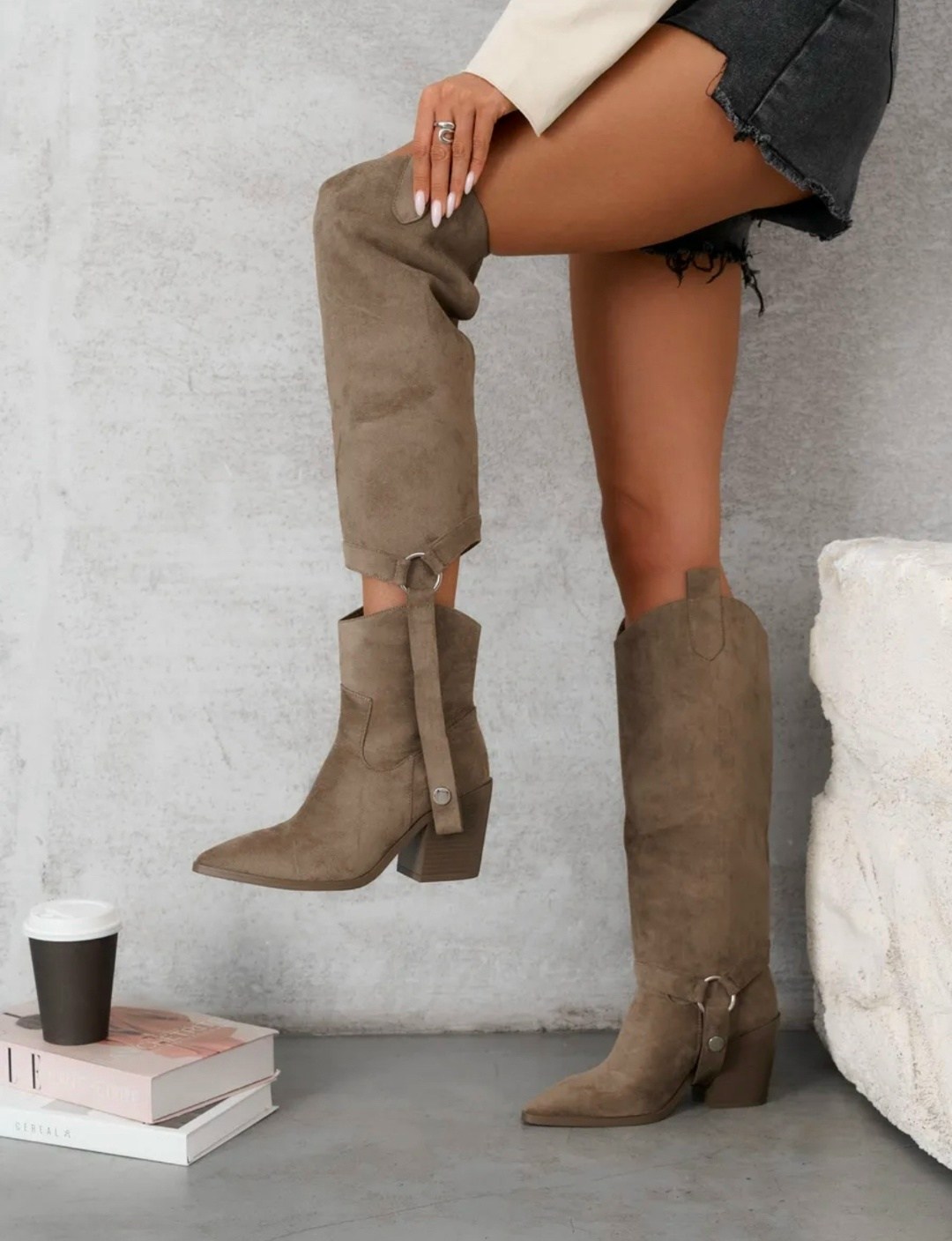 сапоги казаки высокие из натуральной замши,женские сапоги,сапоги казаки,замшевые сапоги,араз сапоги замша