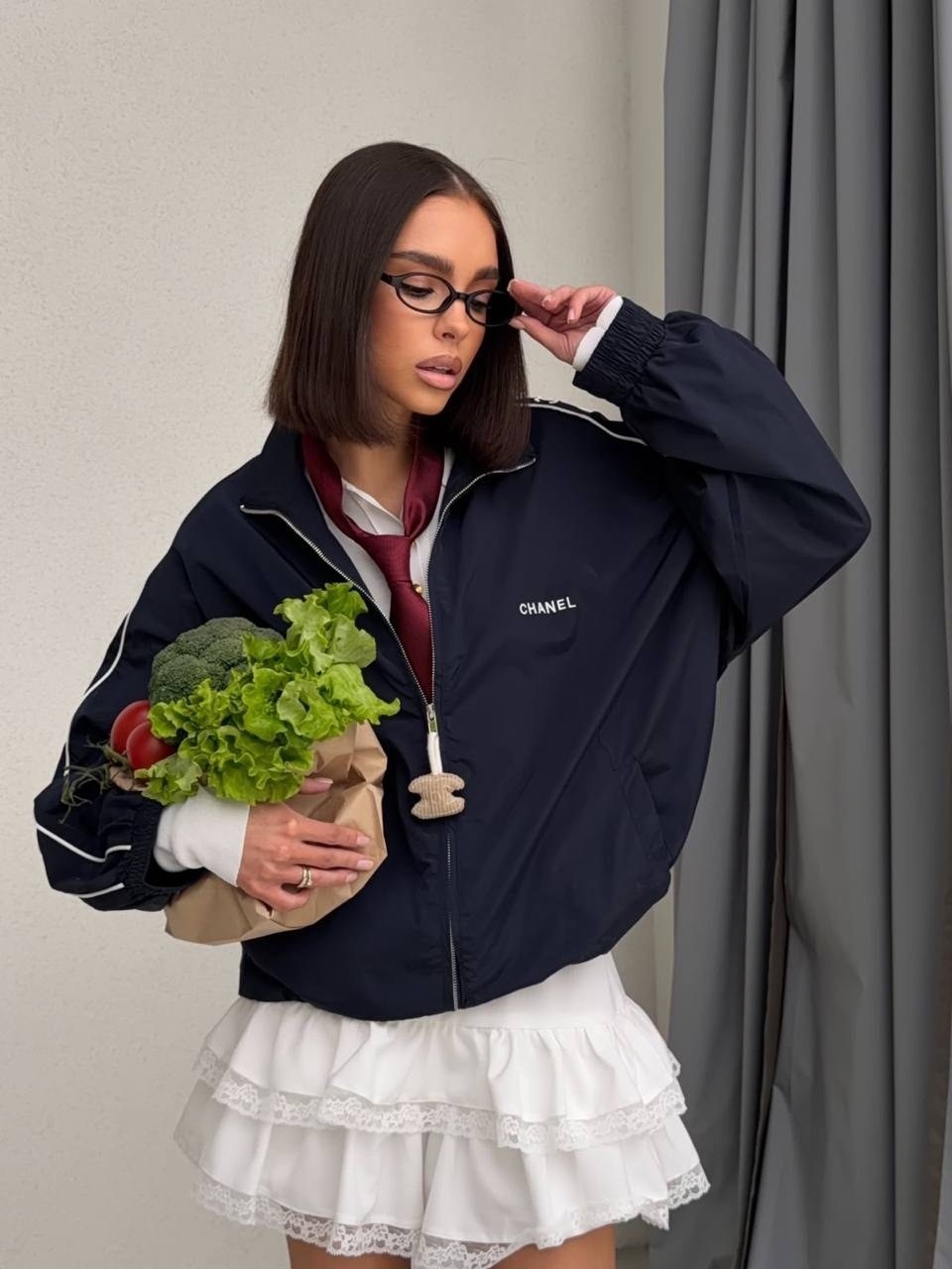 бомбер chanel,куртка chanel,куртка бомбер,шанель куртка,куртка