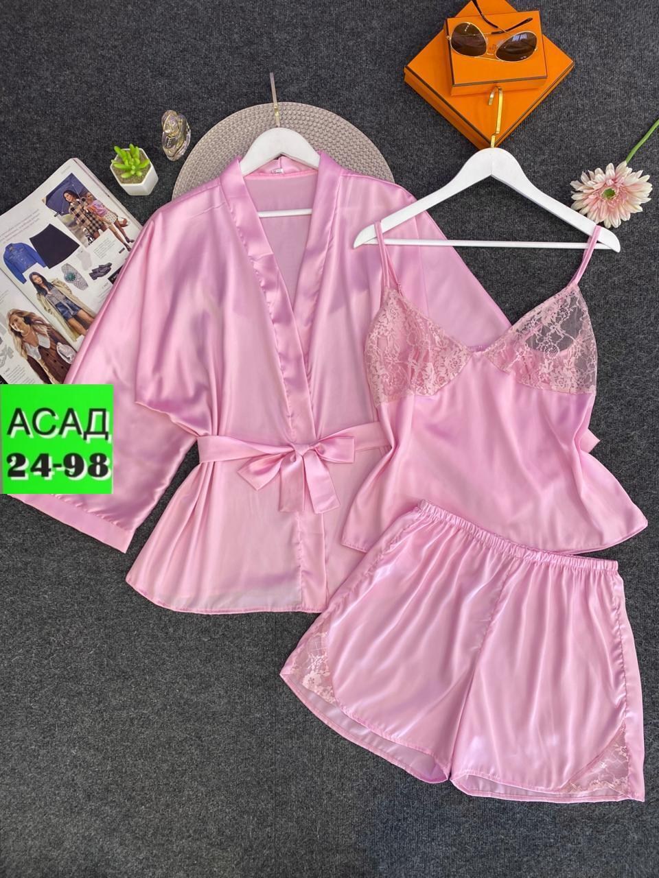 пижама комплект,женская пижама комплект,женские пижамные комплекты,пижама атласная шелковая 5в1,пижама женская