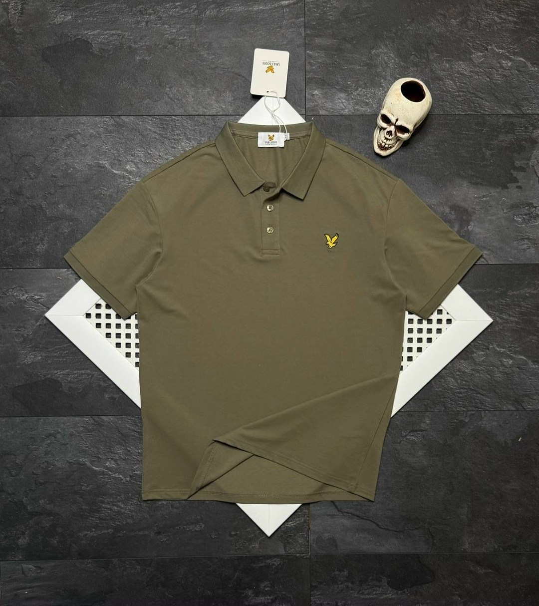 поло lyle scott,поло с,белое поло lyle scott,футболки мужские белые