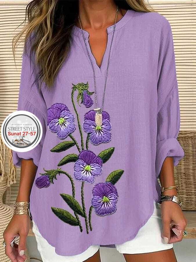 женская кофта,кофта сиреневая,женская туника,стильная блузка,женская рубашка из хлопка и льна