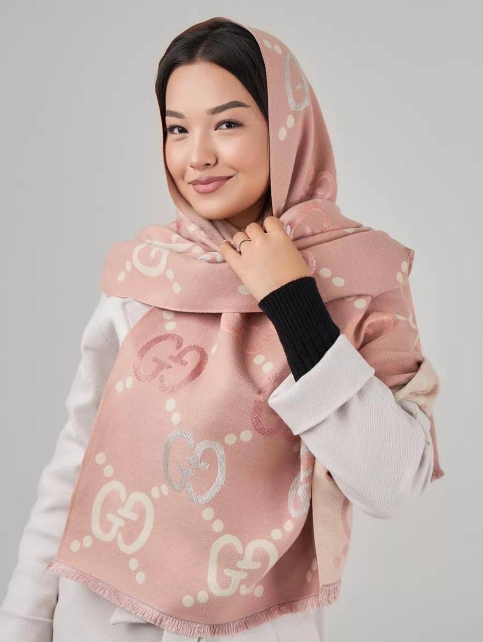 брендовый женский палантин hermes,палантин hermes,hermes шарф,кашемировый шарф,палантин кашемировый шарф hermes glamour boutique