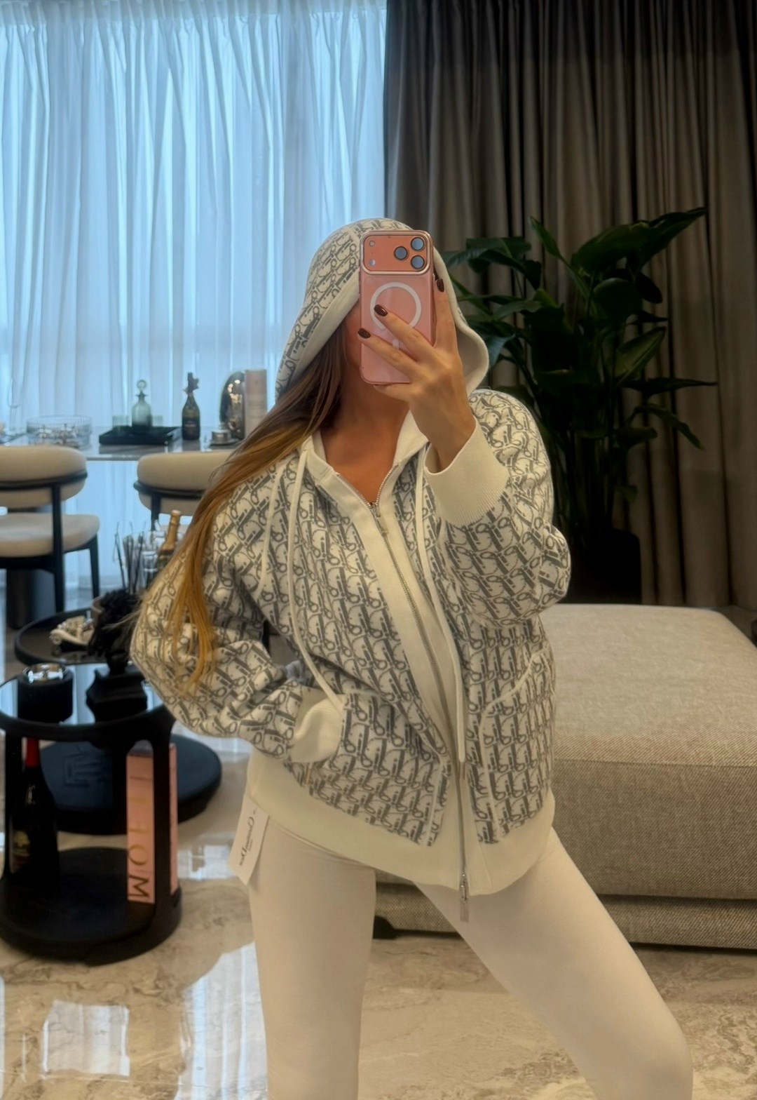 кофта диор,кардиган,женская двусторонняя куртка christian dior,женская кофта,кардиган с капюшоном