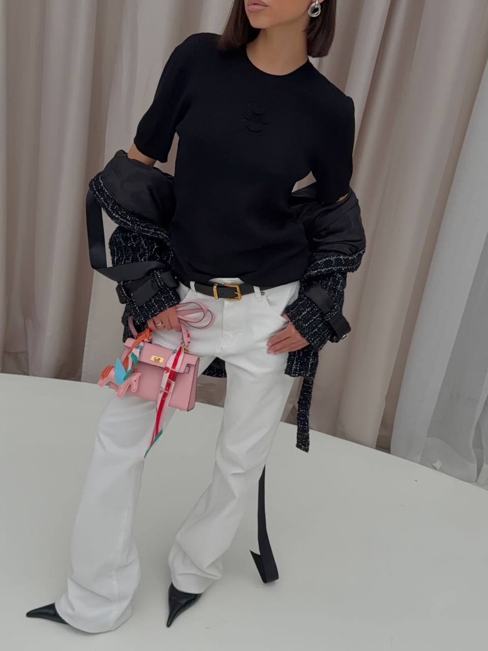 одежда модная,женские свитера,ульяна алакина,укороченная кофта