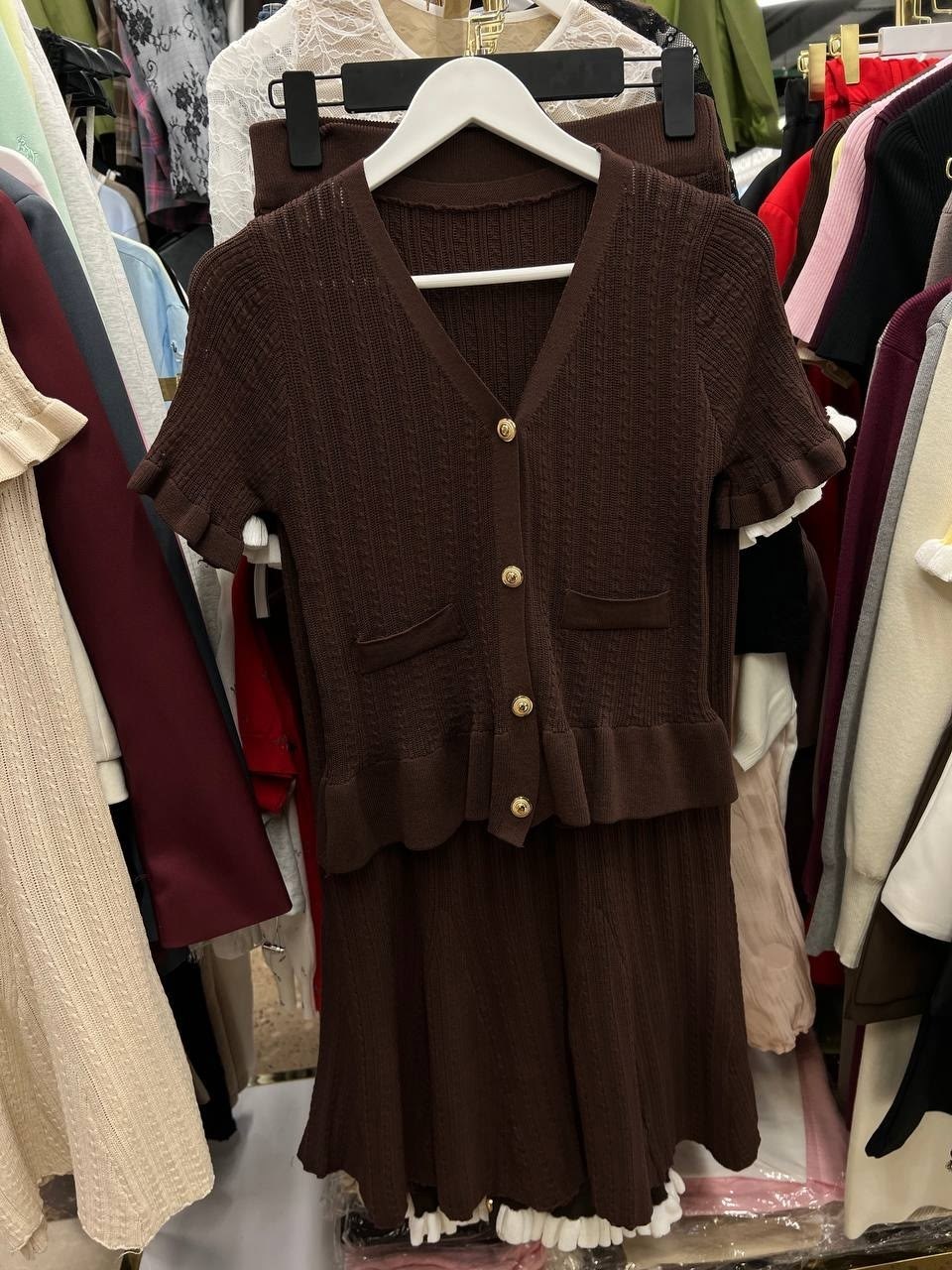 костюм юбка и свитер,трикотажный костюм,вязаный кардиган,кардиган женский,кардиган