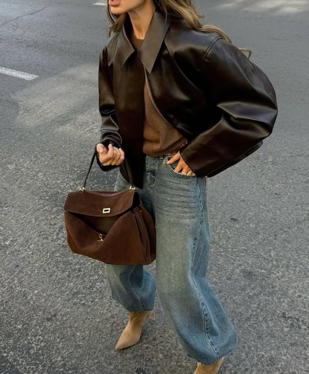 кожаная куртка,женская кожаная куртка,куртка-бомбер из искусственной кожи,женская куртка из искусственной кожи