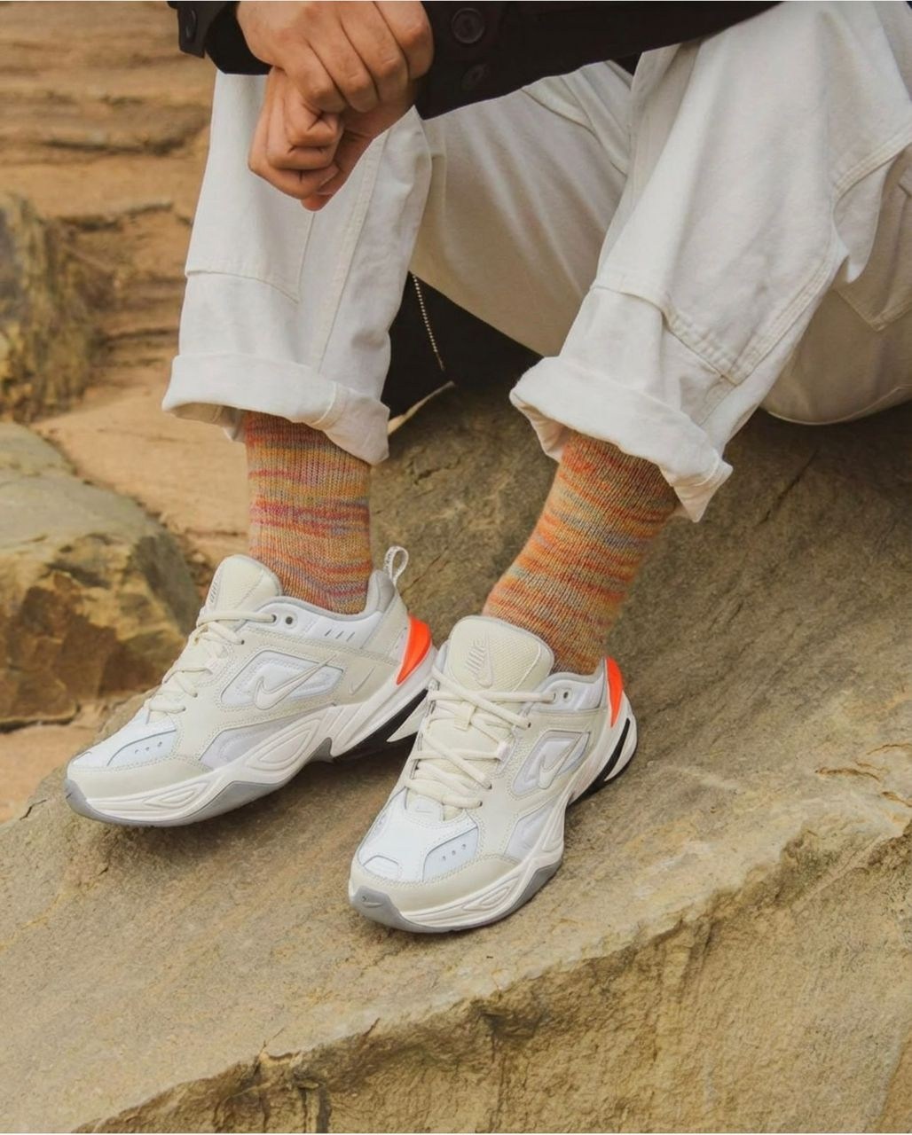 кроссовки nike m 2 k tekno,nike m 2 k tekno,nike tekno,nike m2k tekno light bone turf orange,кроссовки nike