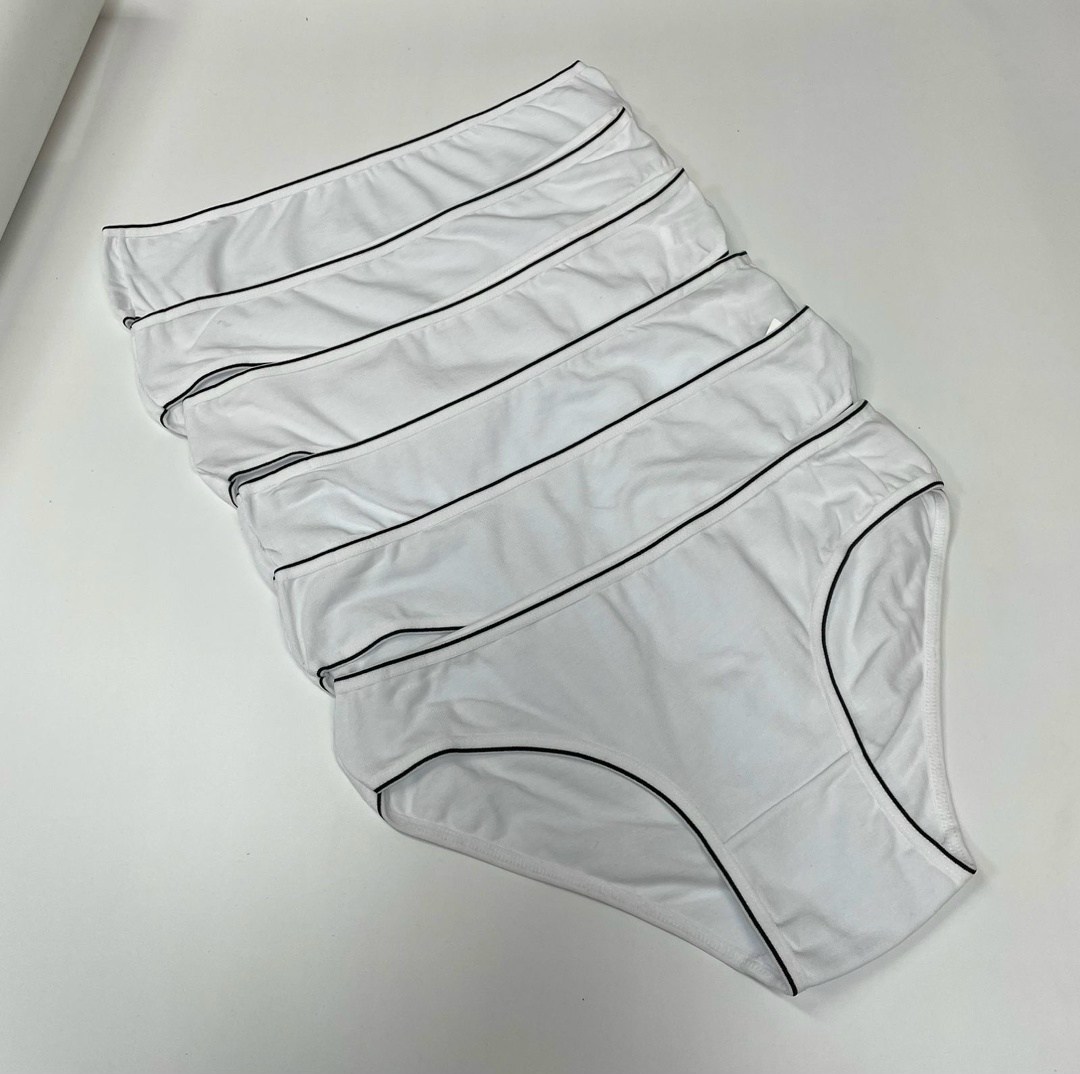 комплект женских трусов,женские хлопковые трусы,хлопковое нижнее белье,комплект трусов,белые трусы женские